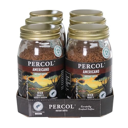 Percol Colombia Instant Coffee 6 x 100g