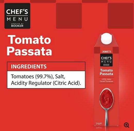 Chef's Menu Tomato Passata 1kg
