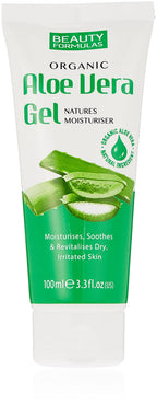 Beauty Formulas, Organic Gel, Aloe Vera, 100 ml