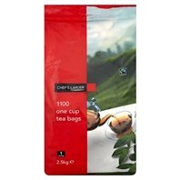 Chef's Larder One Cup Tea Bags Contains 1100 Bags 2.5kg