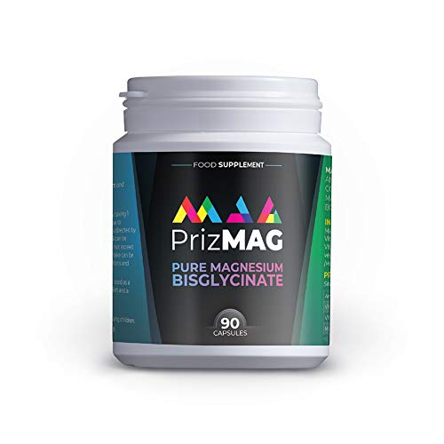 PrizMAG by ITL Health Pure Magnesium Bisglycinate Capsules 90 Capsules