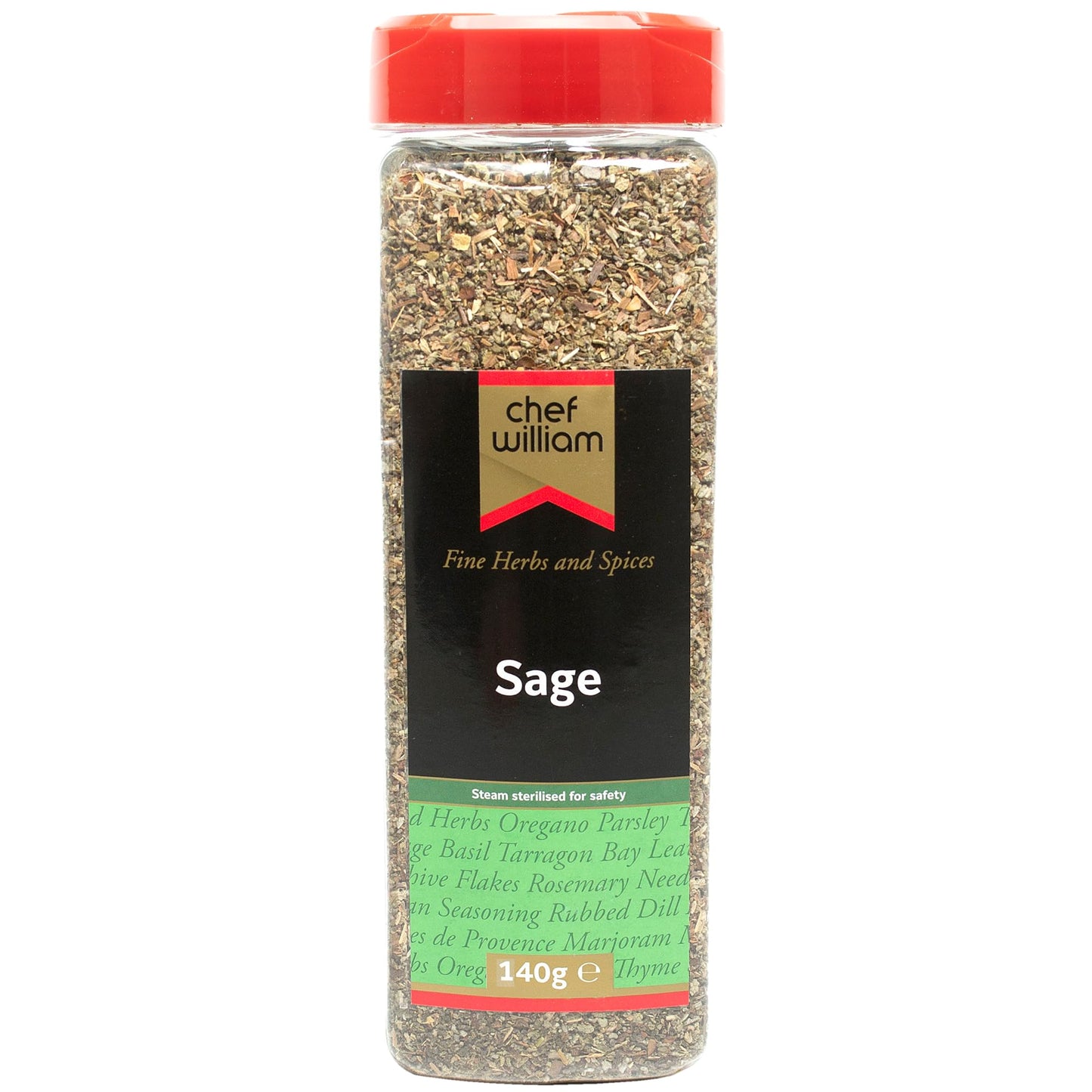Chef William Dried Sage 140g