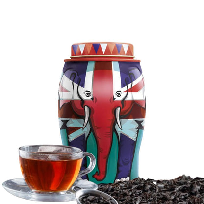 Williamson Elephant Union Tea Caddy | 40 Tea Bags | 100g