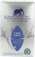 Williamson Tea Earl Grey (Pack of 4, Total 200 Teabags)