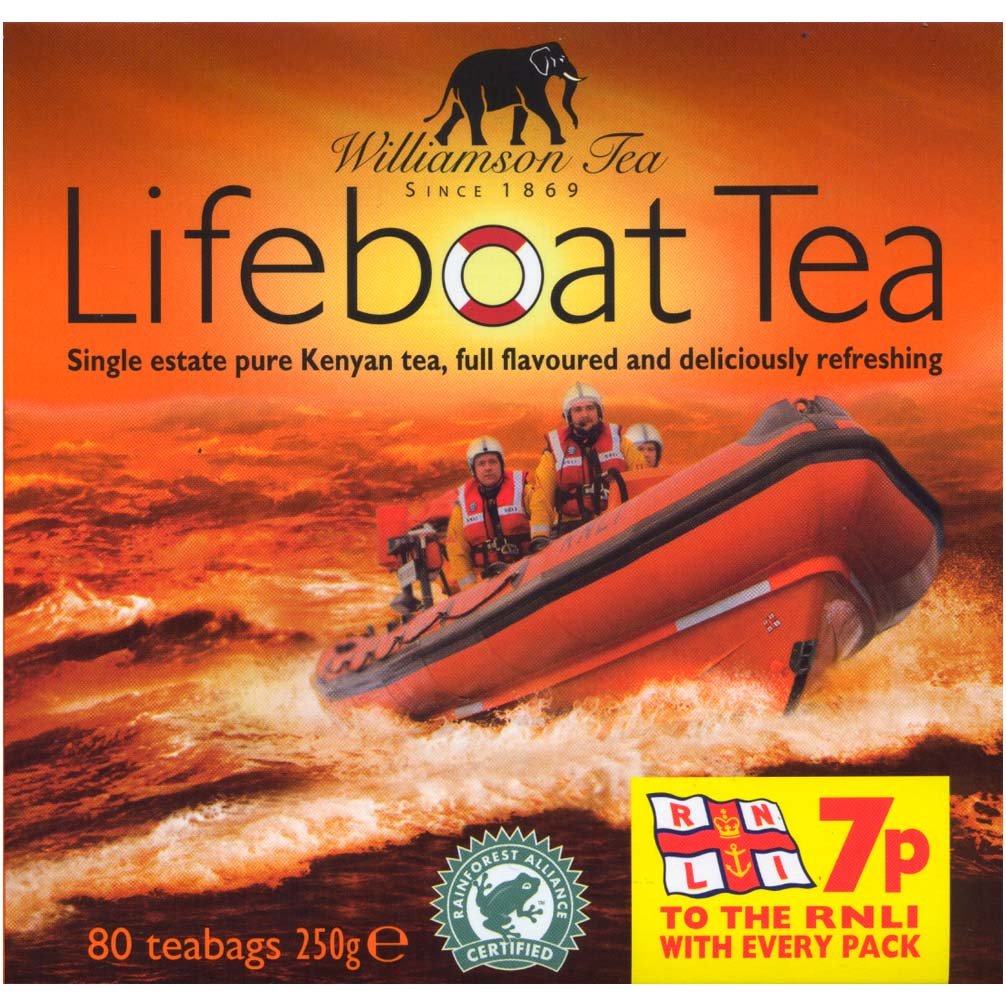 Williamson Lifeboat Tea | 80 Tea Bags