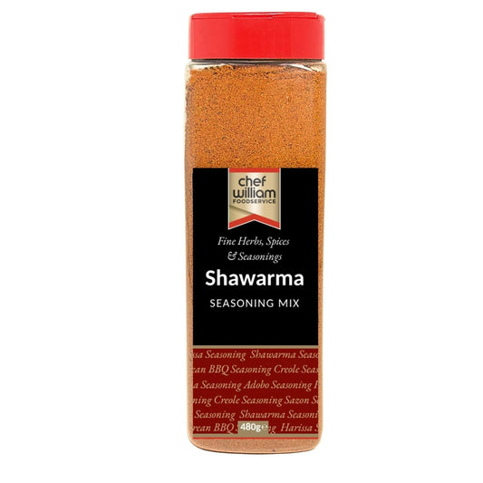 Chef William Shawarma Seasoning 480g – Catering Spice Blend