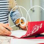 15cm Lampshade Making Kit use with Pendant Ceiling Lights and Table and Floor Lamp, Drum Circle Shape Needcraft UK DIY use with Fabric, Textile, Wallpaper of Choice.