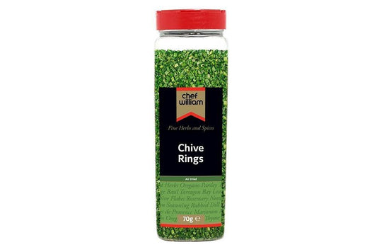 Chef William Air Dried Chive Rings 60g