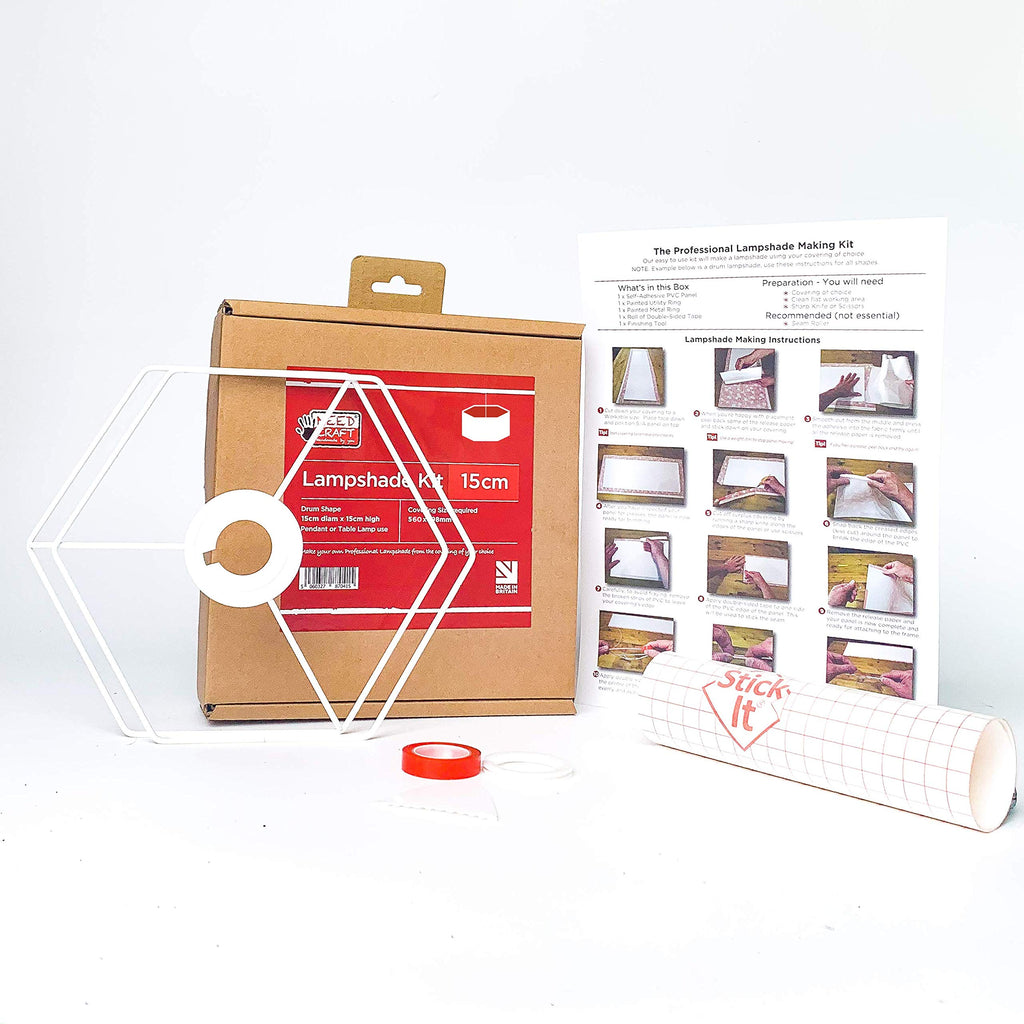 15cm Hexagon Lampshade Making Kit