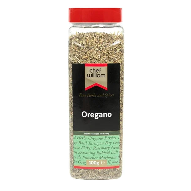 Chef William Dried Oregano 100g – Catering Herb Tub