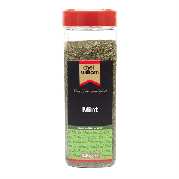 Chef William Dried Mint 120g – Catering Herb Tub