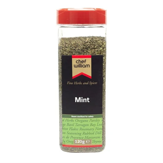Chef William Dried Mint 120g – Catering Herb Tub