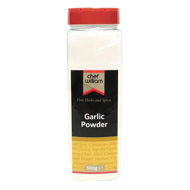 Chef William Garlic Powder 500g – Catering Spice Tub
