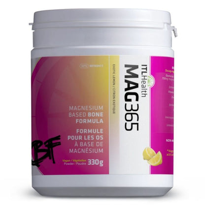 MAG365 BF Ionic Magnesium Citrate Powder – Exotic Lemon 330g